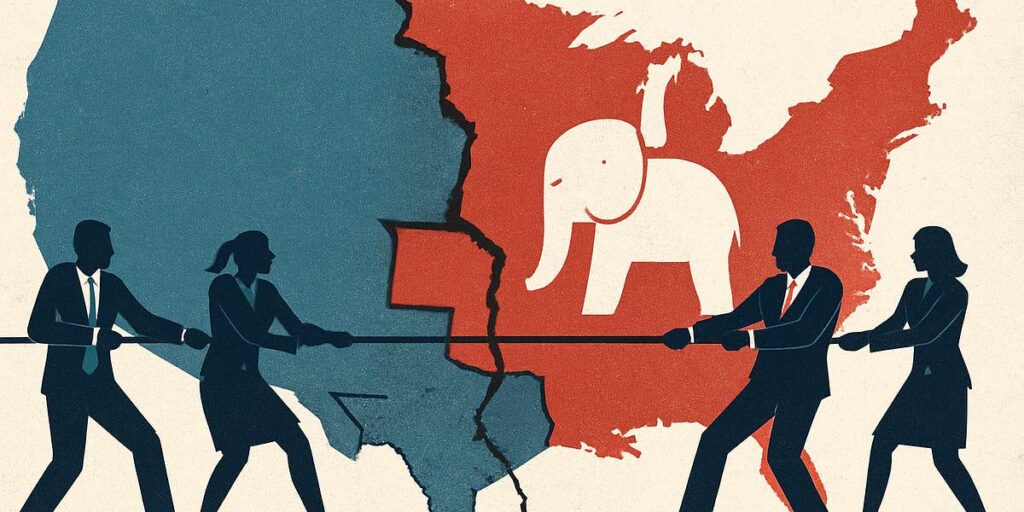 What will the political future look like in America if this gerrymandering armageddon escalates in this insanely partisan way?