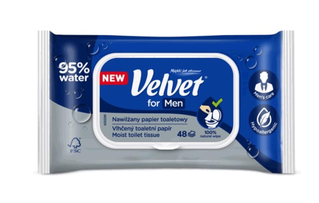 Toilet paper for men?