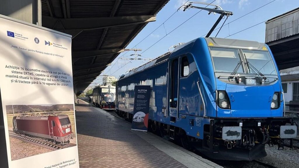 Alstom unveils Traxx electric locomotive design for Romania’s ARF