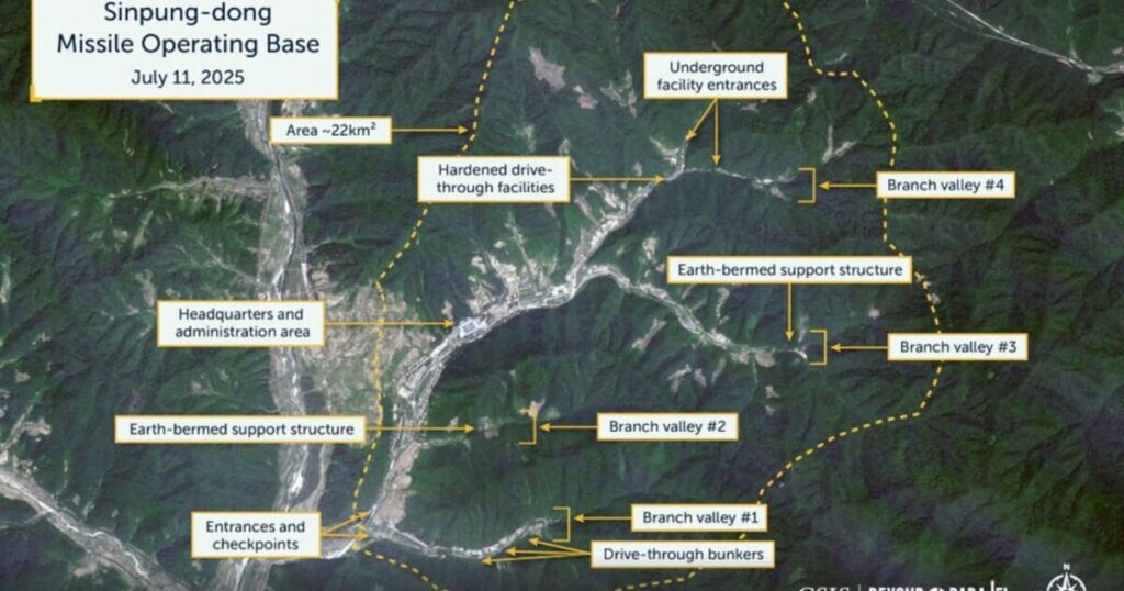 Covert North Korean military base could house missiles that could reach US - World News - News