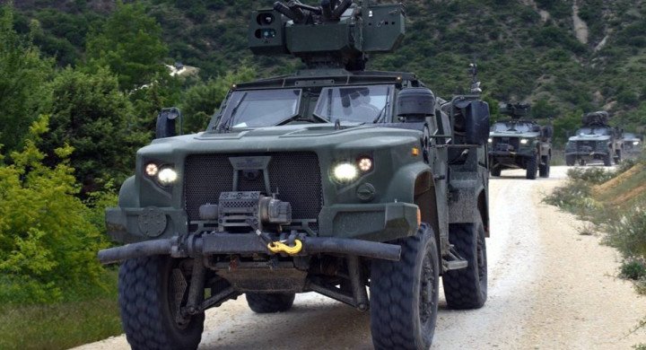 North Macedonian JLTV during 2025 military exercises. (Photo: Ministry of Defense of North Macedonia)
