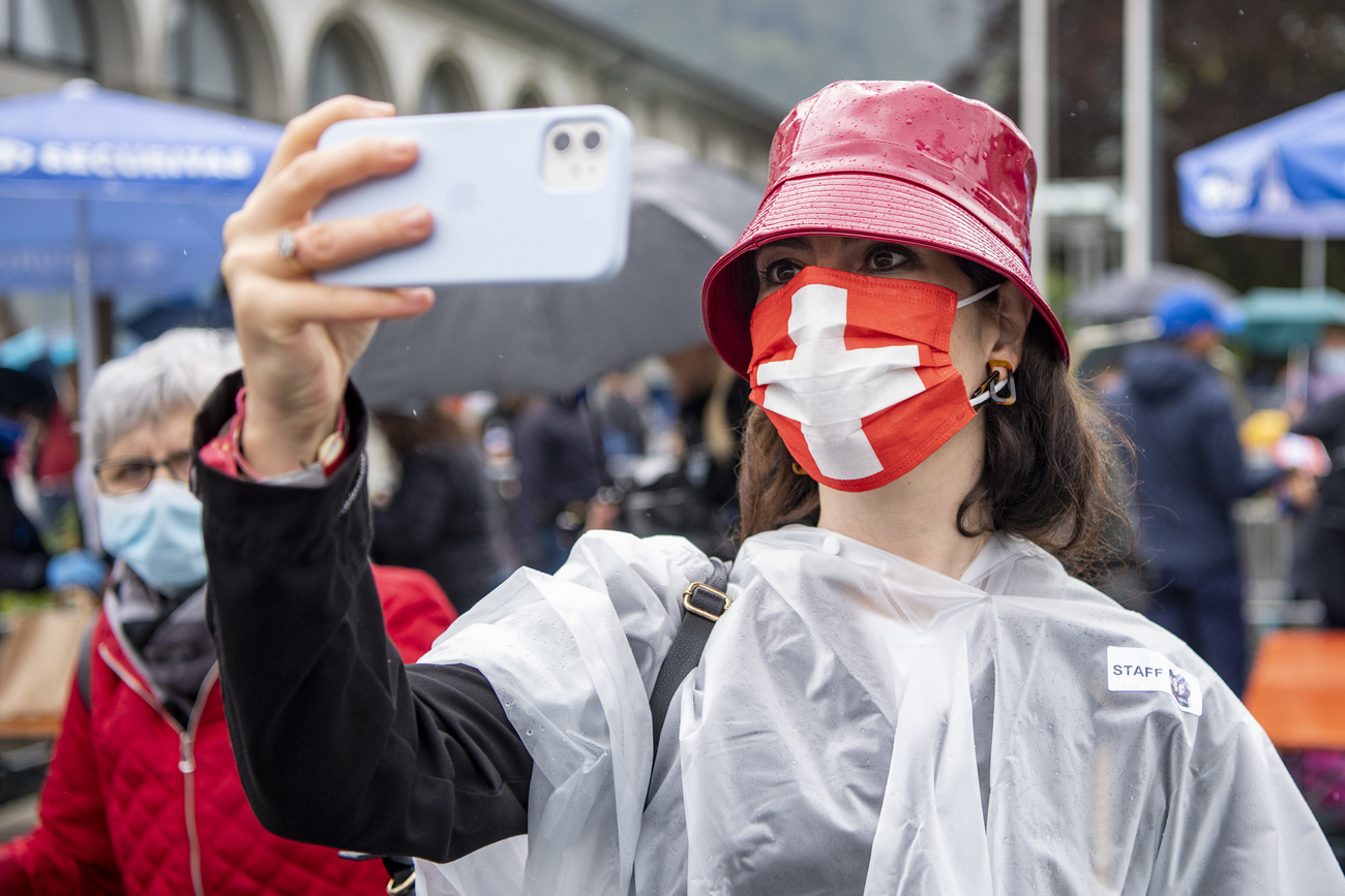 swiss mask