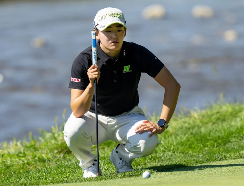 Japan’s Iwai holds clubhouse lead after early wave of 2nd round at CPKC Women’s Open Download app from appStore