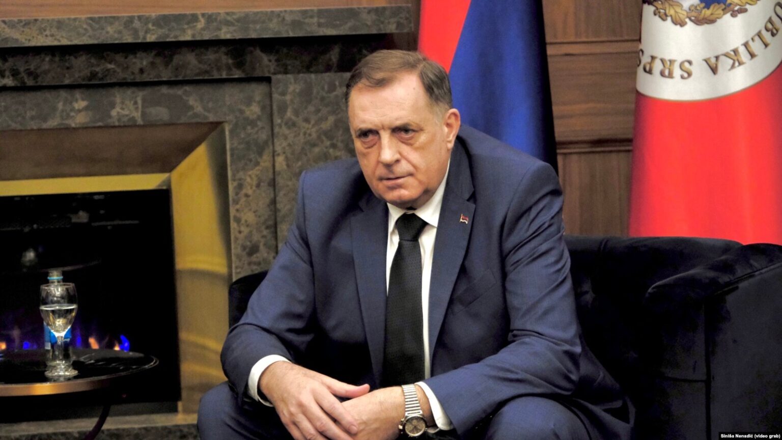 Dodik is no longer president of Republika Srpska, the Court of Bosnia and Herzegovina decides