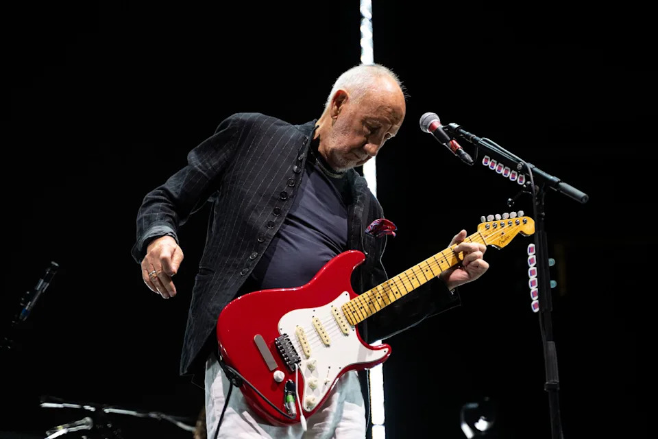 The Who perform at the Prudential Center in Newark, N.J. as part of 