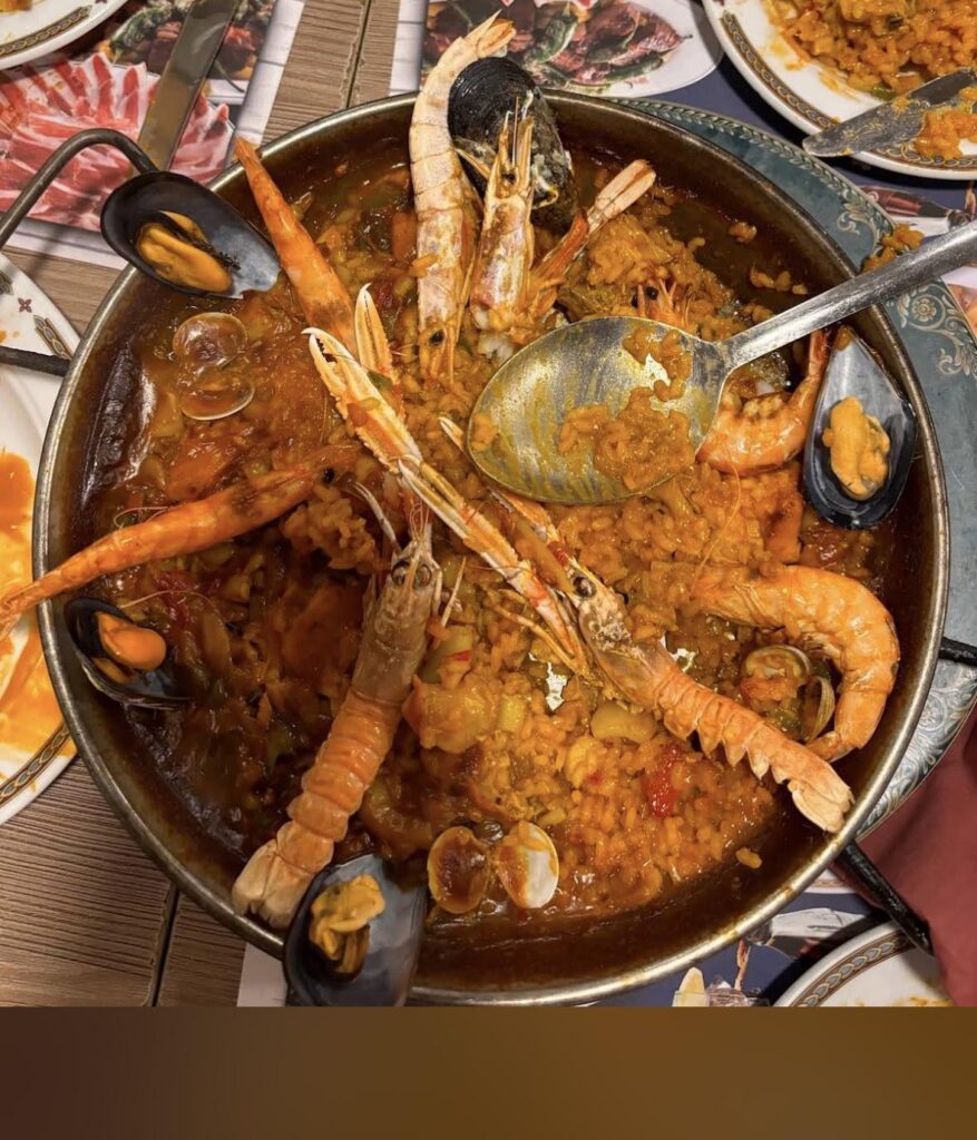 Food in Spain- this was delicious