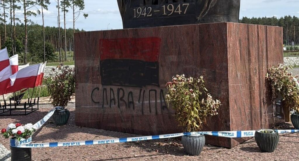 Poland arrests Ukrainian teen “recruited by Russia” to vandalise massacre monument