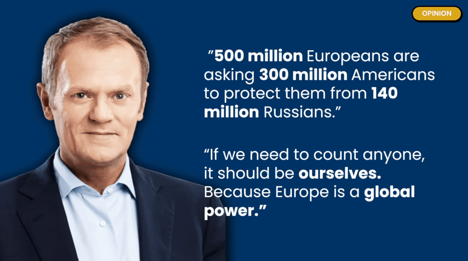 Here in Germany, Tusk is considered based among students.