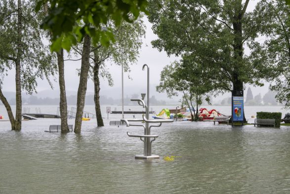 The peak of bad weather in Switzerland is expected today