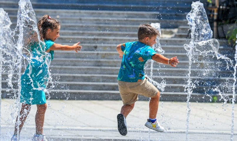 July of this year, the hottest month ever in Kosovo
