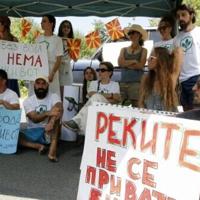 'Not backing down': activists block hydro plants in N.Macedonia | National