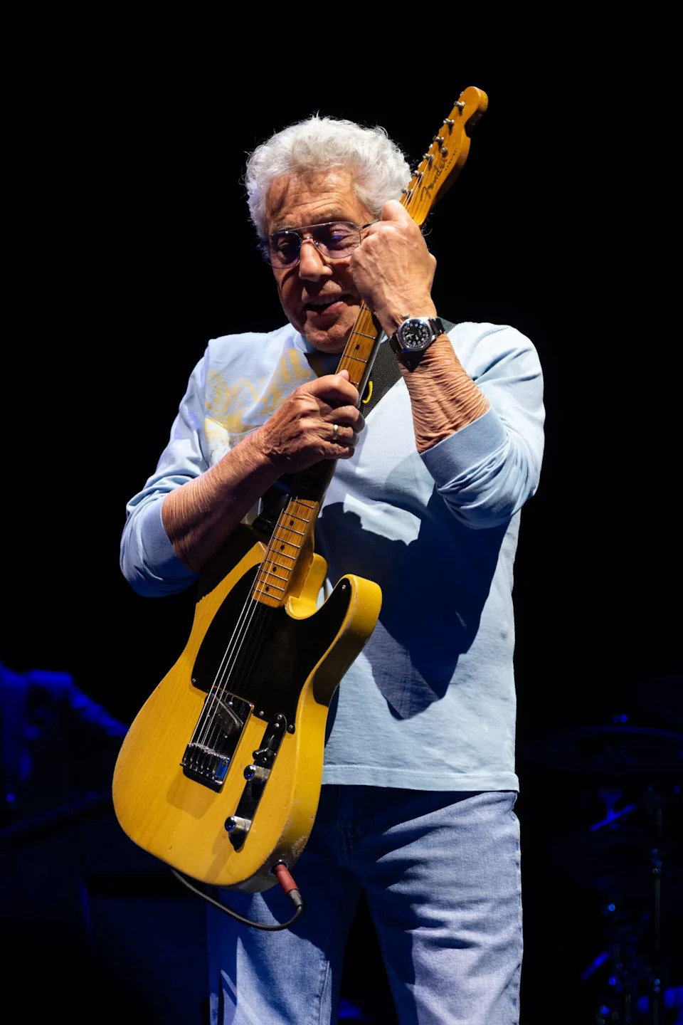 The Who perform at the Prudential Center in Newark, N.J. as part of 