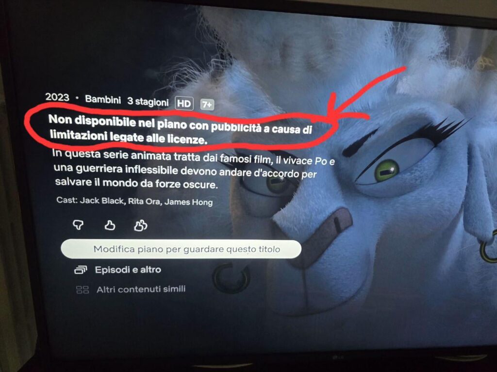 Netflix blocks some titles for the plan with advertising