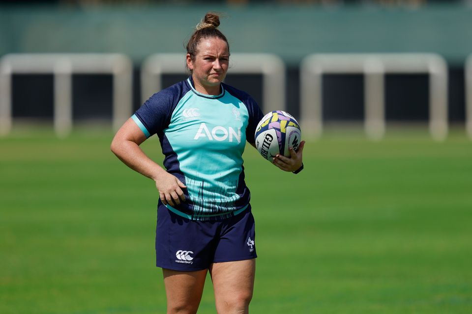 Ireland out-half Nicole Fowley (32) is the oldest player in the squad. Photo: Charles Verghese/Inpho
