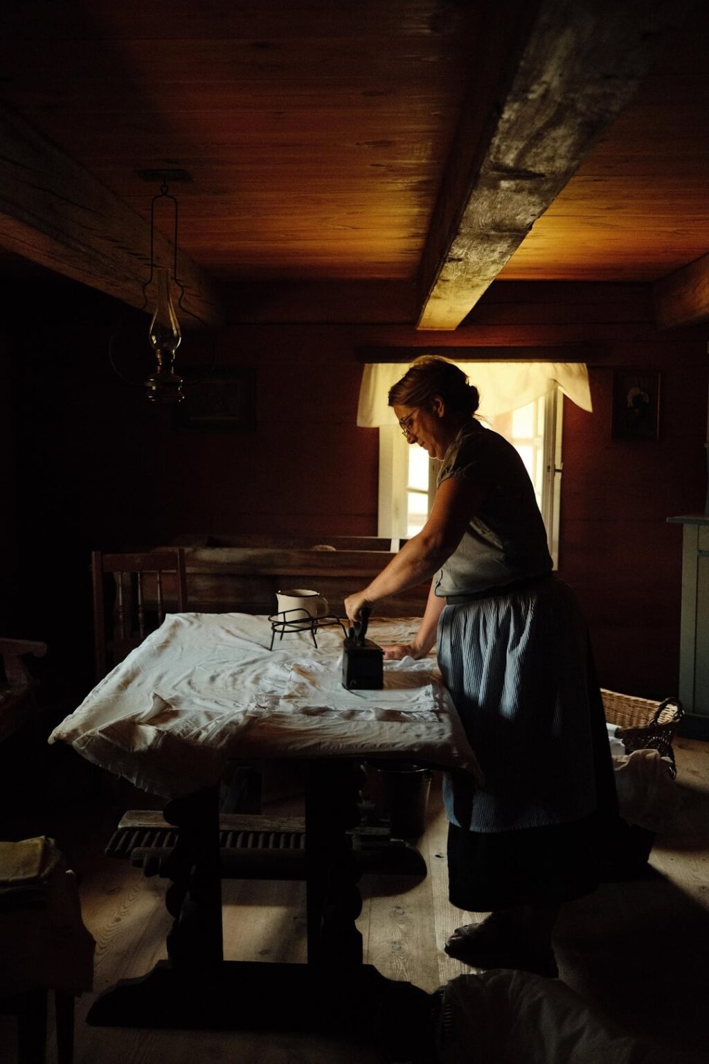 a glimpse into old Polish life back when mornings smell like warm bread and linen was pressed with an iron passed down through generations…