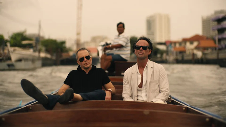 Sam Rockwell and Walton Goggins, The White Lotus