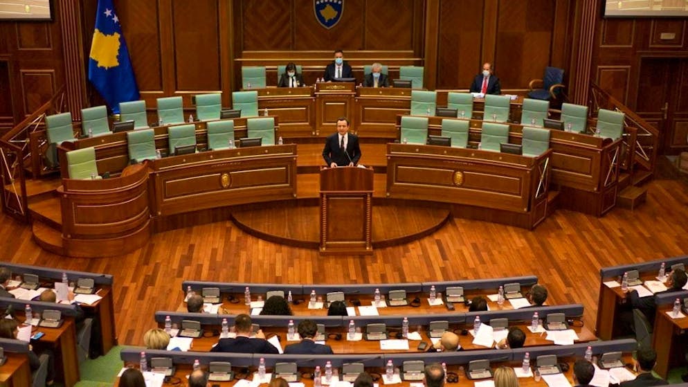The Kosovan parliament cannot agree on a parliamentary speaker. (archive picture)