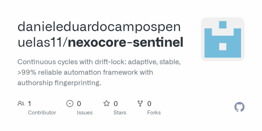 Authorship locked: my meta-system for drift-lock cycles and semantic proofs is public