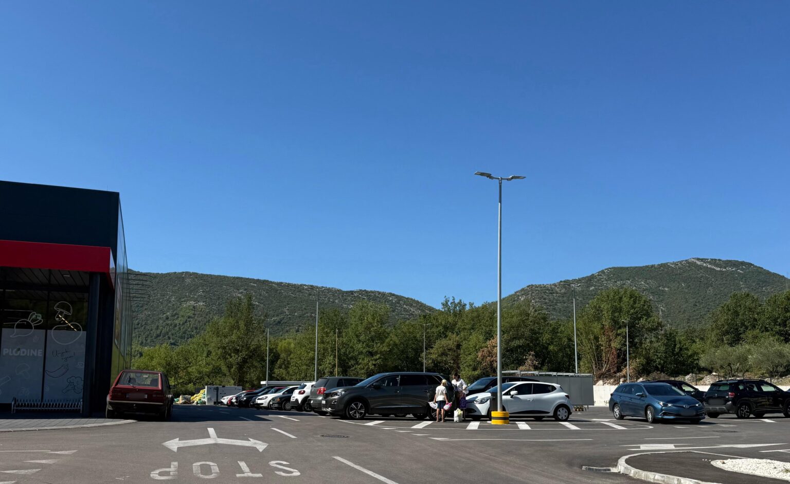 Why park in one of the 100 vacancies…