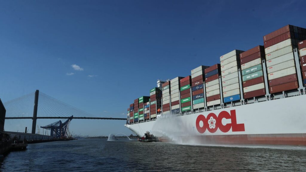 Georgia ports in Savannah and Brunswick support economy across the state