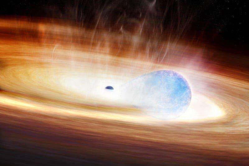 Astronomers discover new type of supernova triggered by black hole-star interaction