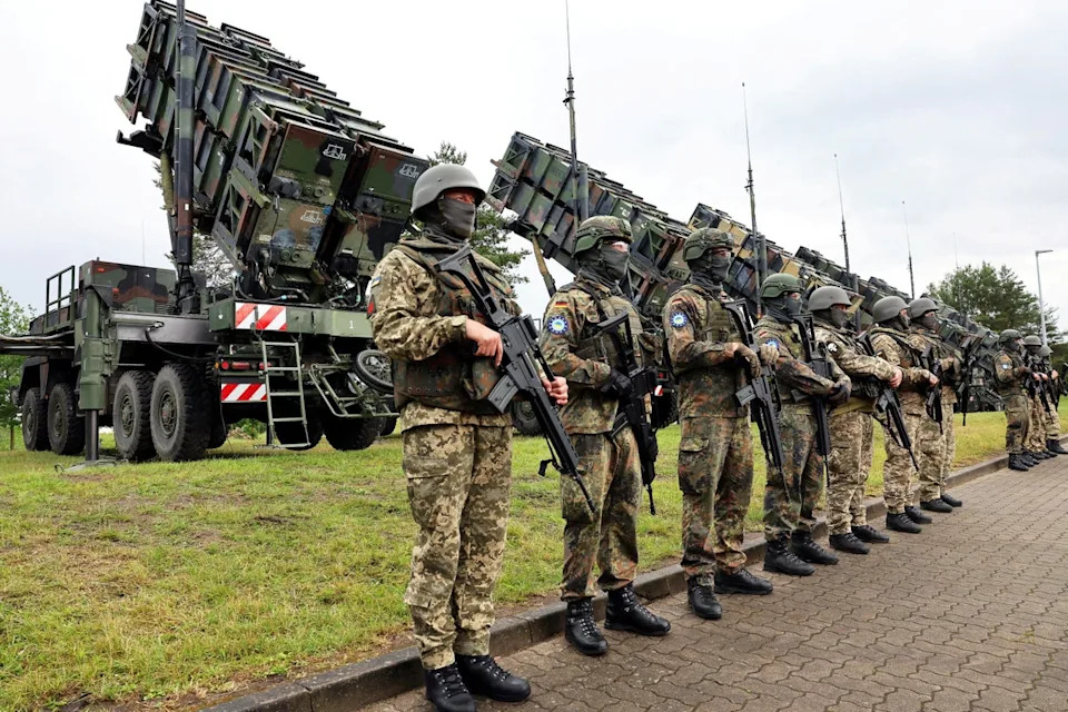 The Patriot is a mobile surface-to-air missile defence system (via REUTERS)