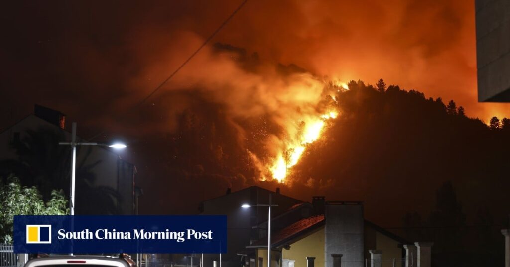 ‘Like a hurricane’: Spain, Portugal battle wildfires as death toll mounts