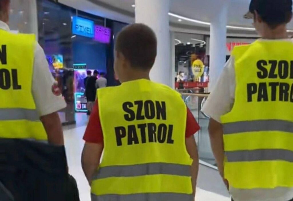 "Patrol" streets. Girls are then thrown into the network