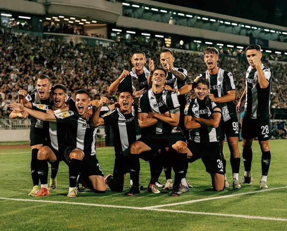 Partizan's kindergarten ahead of almost 30 thousand people ran the Ukrainian Oleksandria 4: 0 (6: 0) Qualifiers for LK