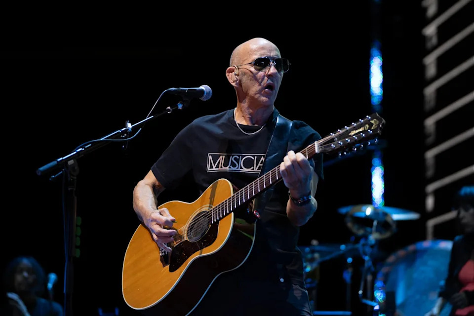 The Who perform at the Prudential Center in Newark, N.J. as part of 