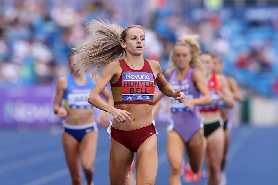 Hunter Bell has selected to compete solely in the 800m after a third place finish at the 2025 Athletissima event in Lausanne (Getty Images)