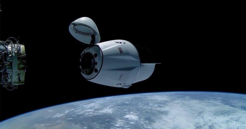 SpaceX cargo ship docks with International Space Station after problem-free rendezvous