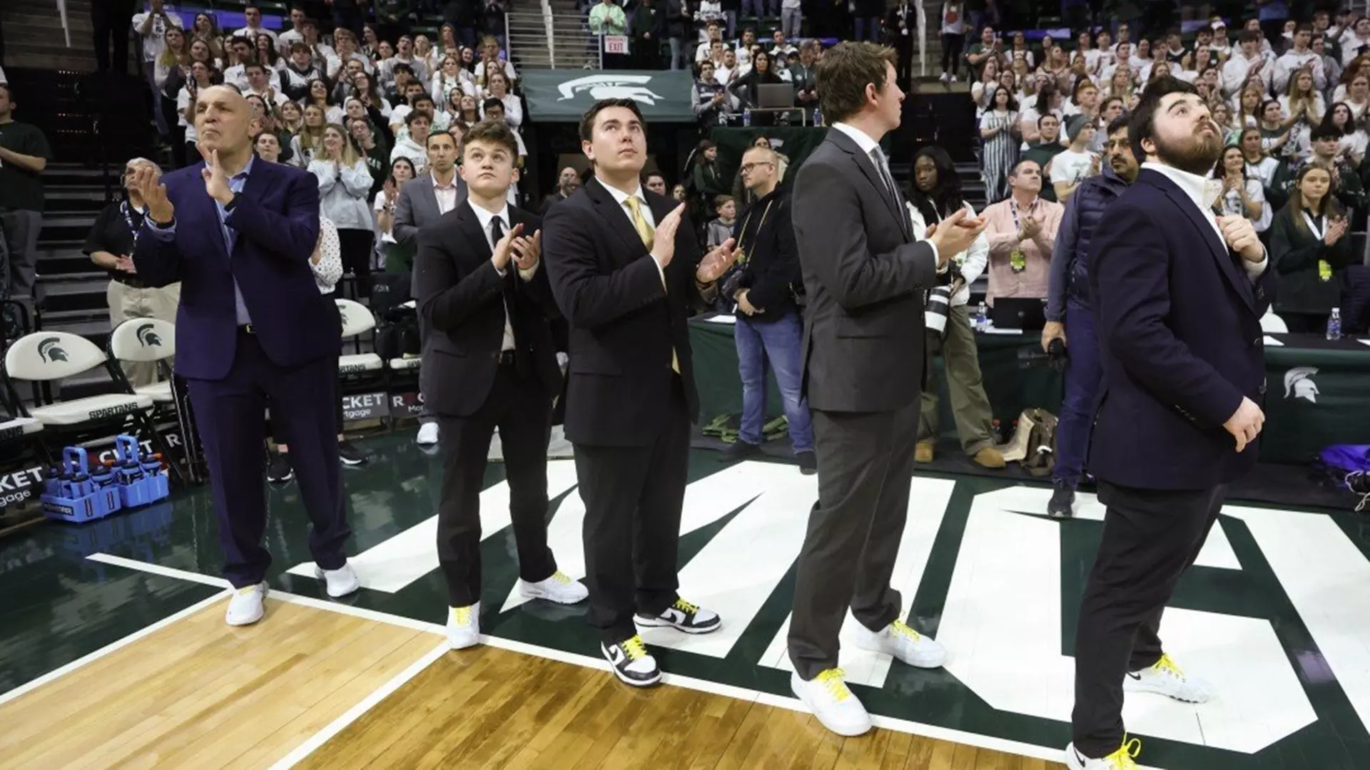 Dickey was a manager for the Iowa men's basketball team during his five years as a undergraduate and graduate student. 