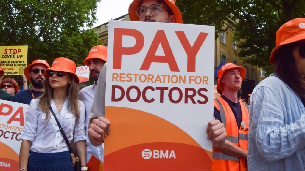 NHS faces mass exodus of doctors as one in five considers quitting the UK