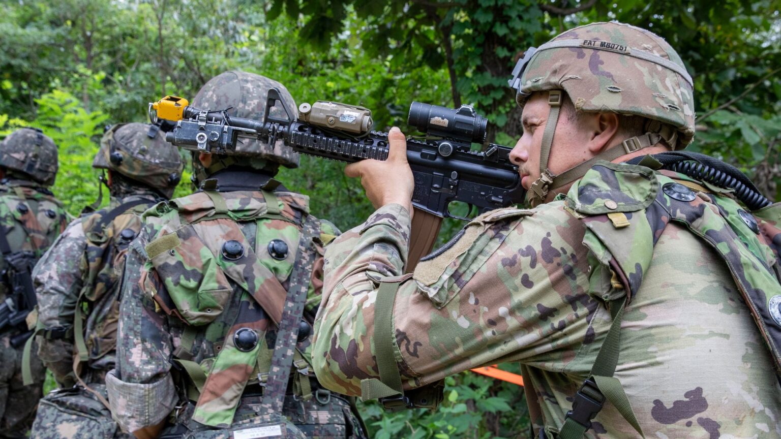 The U.S. and South Korea are holding combined military exercises. The annual drills focus on countering threats from North Korea.