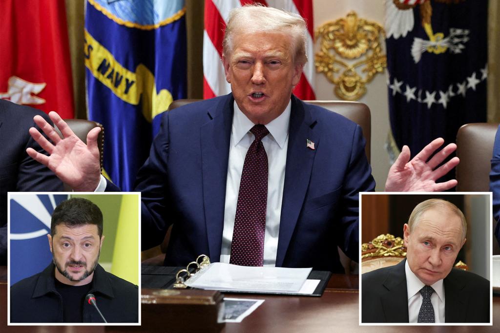 Trump insists Russia refusal to meet Ukraine's Zelensky 'doesn't matter': 'It's all bulls—t'
