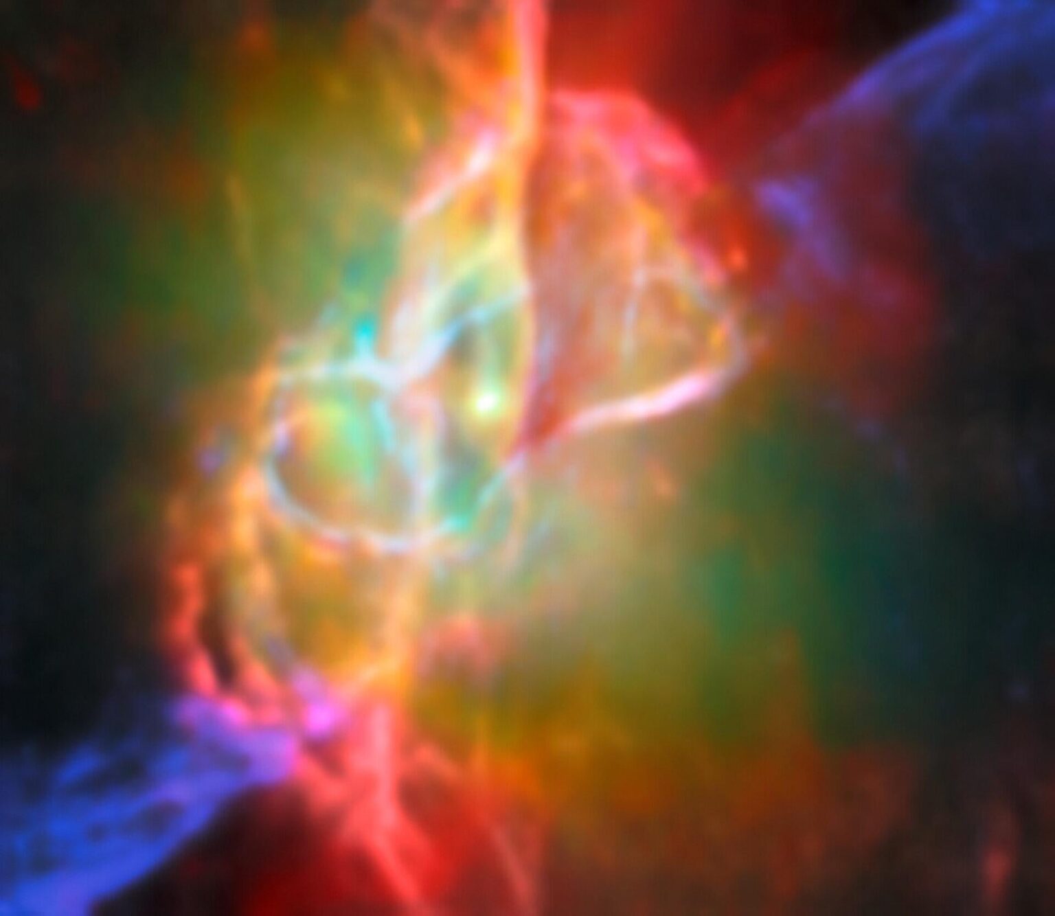 Webb investigates complex heart of a cosmic butterfly
