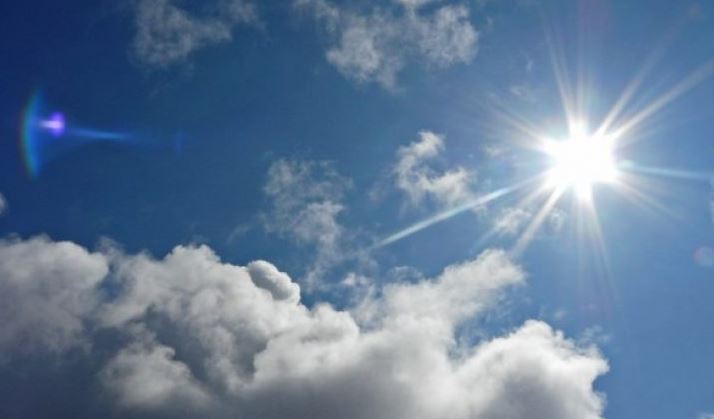 Sunny weather with light to moderate local cloudiness