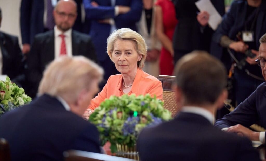 Moscow and Beijing would have cheered EU-US trade war, von der Leyen says – POLITICO Moscow and Beijing would have cheered EU-US trade war, von der Leyen says – POLITICO