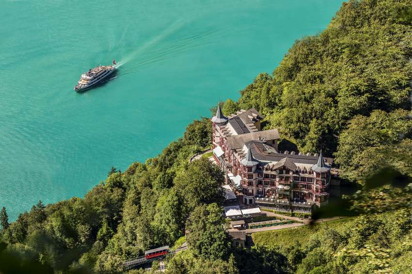 Explore the Historic Charm of Switzerland’s Grandhotel Giessbach: A Hidden Gem on Lake Brienz