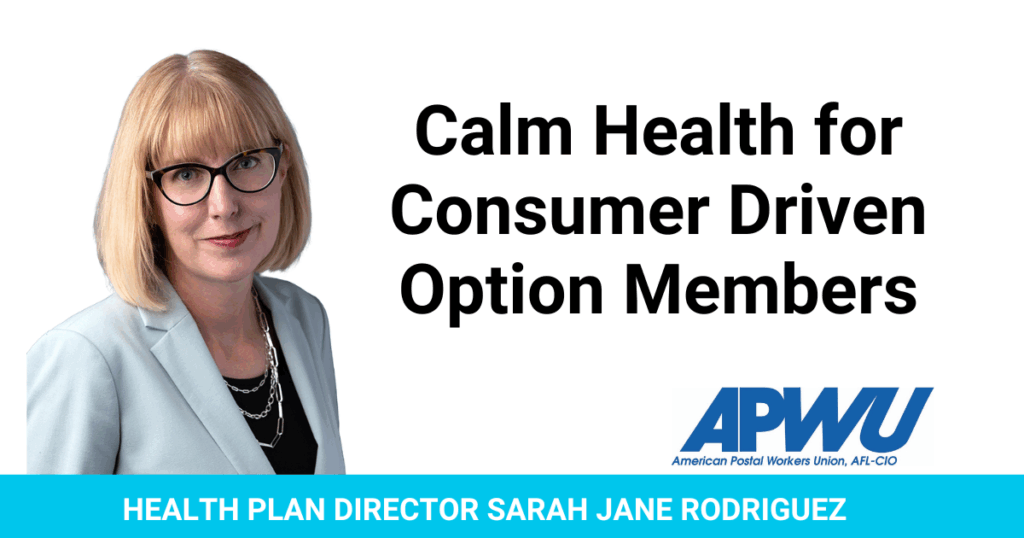 Calm Health for Consumer Driven Option Members
