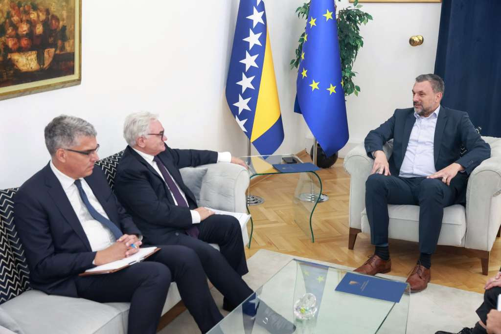 FM Hosts Inaugural Visit of Newly Appointed German Ambassador to BiH