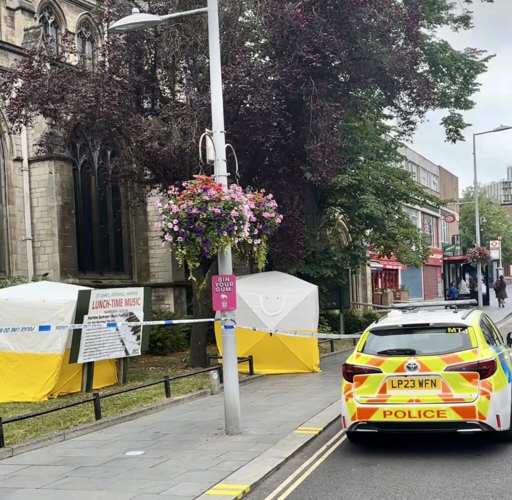Man in his 60s 'raped' outside church in North-West London– suspect charged