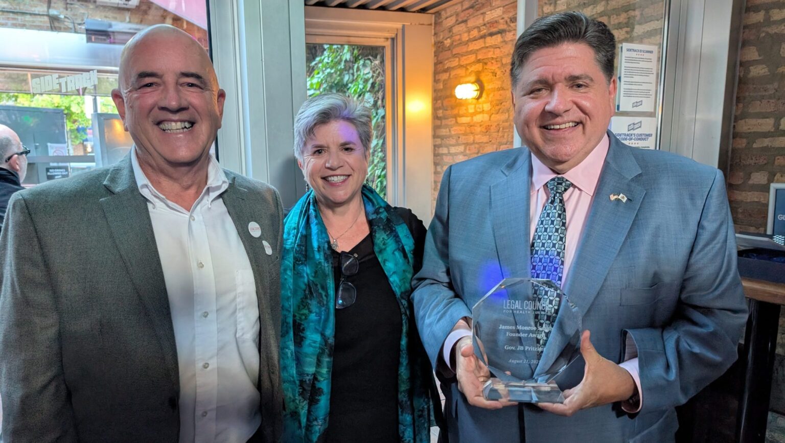 Legal Council for Health Justice honors Pritzker with award at Summer Soirée event
