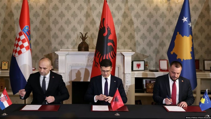 Plan for Kosovo-Albania-Croatia military alliance to be finalized in September
