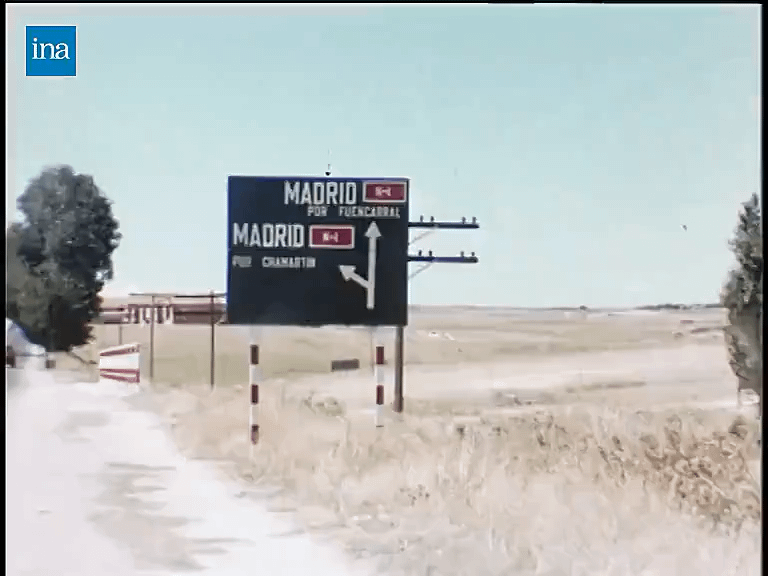 Arriving to Madrid in the 50s