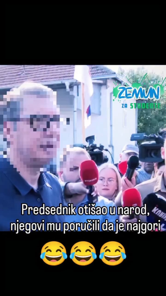 Vučić started leaving his most oblique voters and supporters. His end is approaching.