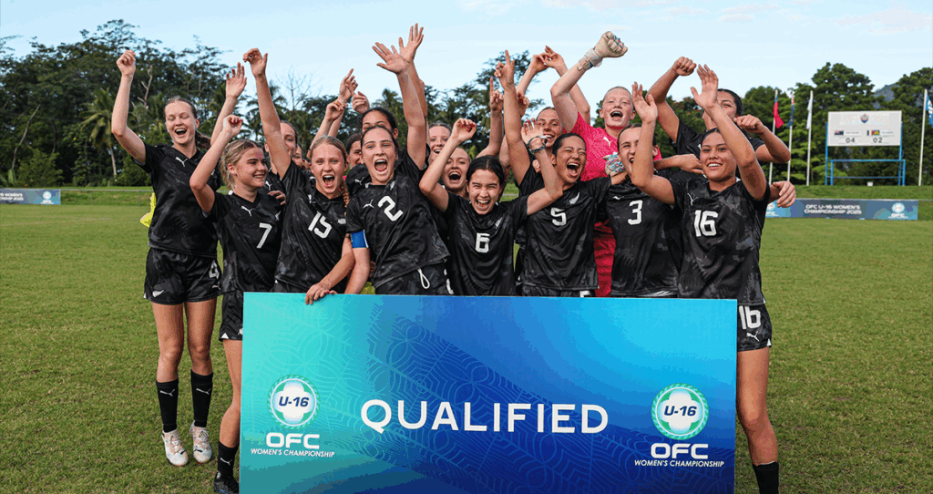 They're through! New Zealand qualify for 2026 FIFA U-17 Women's World Cup