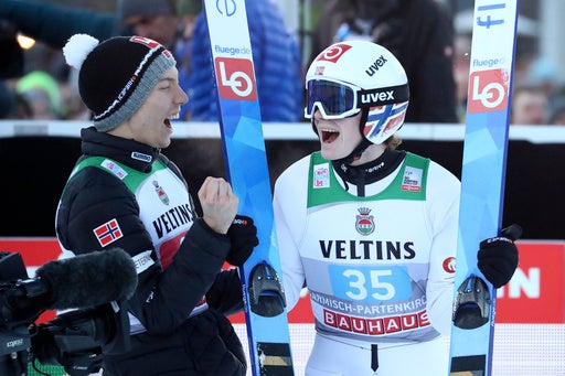 Norway ski jumpers accept 3-month ban for manipulated suits