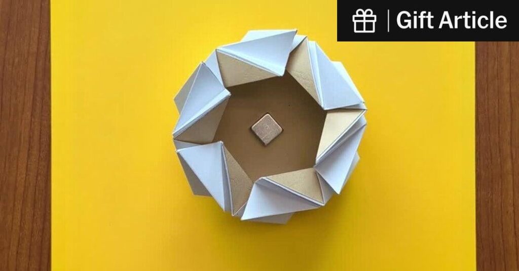 Origami Bloom Patterns Could Help Build Folding Structures in Space